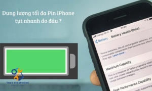 Thay Pin Iphone X 1 Khi nào thì nên thay pin iPhone X